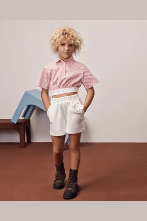 Fendi Girls Baugette Pocket Shorts in - Size 10Y