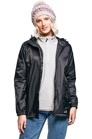 Peter Storm WoMens Waterproof, Lightweight & Packable Jacket with Adjustable Hood - Polyamide - Size 18 UK