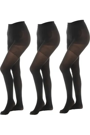 JOLIE FOLIE Womens Pack-3 Push up Panties 50 Den MICRO woman - Polyamide - Size Large