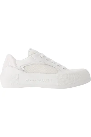 Alexander McQueen Womens Deck Sneakers - - Calfskin - - Size EU 41