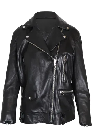 Acne Studios Pre-owned Womens Biker Jacket in Leather - Size EU 34 (Womens)