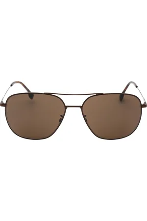 HUGO BOSS Mens 1557 01OT 70 Sunglasses Metal - One Size