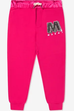 Marni KIDS Girls Logo Joggers - - Size 12Y
