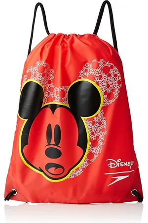 Speedo Childrens Unisex Disney Mickey Mouse 12L Red Junior Wet Kit Swimming Bag - - One Size