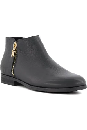 Dune Womens Ladies Casual Ankle Boots Pond - Leather (archived) - Size UK 5