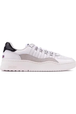 K-Swiss Mens Cannoncourt Trainers - Leather - Size UK 9