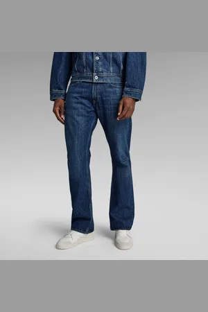 G-Star Mens G-Star RAW Lenney Bootcut Jeans - Leather - Size 27W/32L