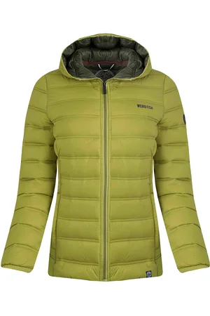 Weird Fish Womens/Ladies Eshka Lightweight Padded Jacket (Tarragon) - - Size 10 UK