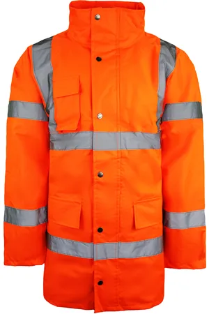 Dickies High Visibility Motoroway Safety Mens Jacket - Size Medium