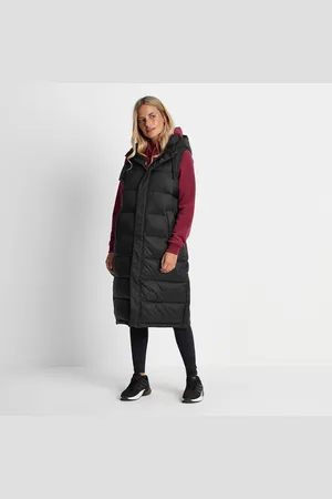 Tog 24 Newall Womens Long Padded Gilet Polyamide - Size 10 UK