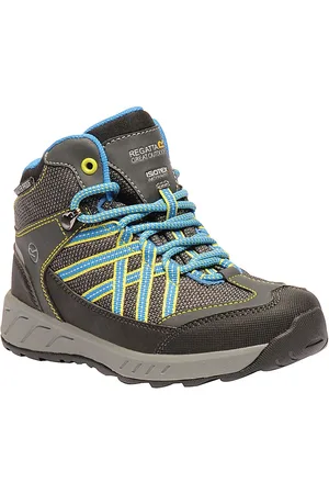 Regatta Boys & Girls Samaris Mid Waterproof Isotex Hiking Boots - - Size UK 6