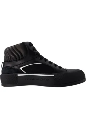 Alexander McQueen Mens Deck Sneakers - - Leather - /White - Size EU 41