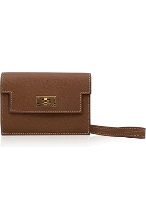 Hermès Pre-owned Womens Leather Wallet Kelly Pocket - - One Size
