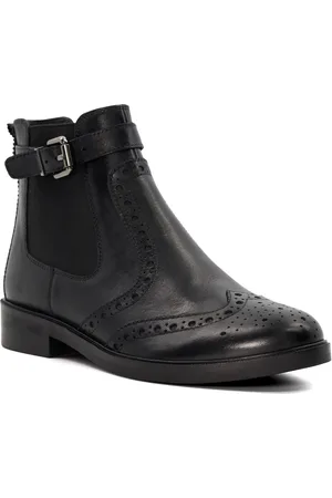 Dune Womens Ladies Chelsea Boots - Question - Leather (archived) - Size UK 3