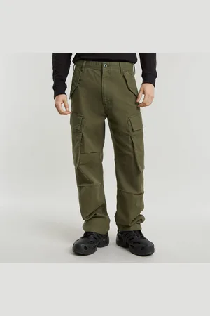 G-Star Mens G-Star RAW R-3N Regular Straight Cargo Pants - Cotton - Size 29W/30L