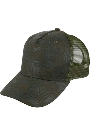 Regatta Mens Tassian Palm Print Trucker Cap (Capulet) - - One Size