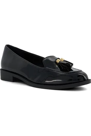 Dune Womens Ladies Tassel-Trimmed Loafers Global - Leather (archived) - Size UK 6