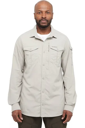 Craghoppers Mens NosiLife Adventure II Long Sleeve Shirt - - Size 2XL