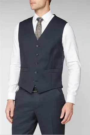 Scott Mens Ink Waistcoat - Size 38 Long