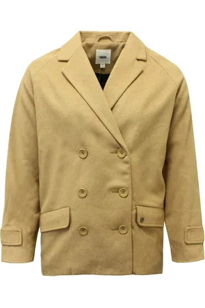 Vans G Revival Coat Button Up Winter Womens Blazer Jacket V2Y6ELK A42A Cotton - Size Medium
