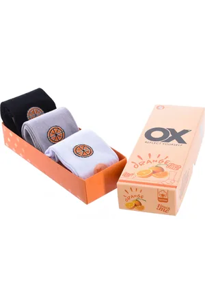 Ox Womens Pack of 6 low socks with fresh scents - - One Size