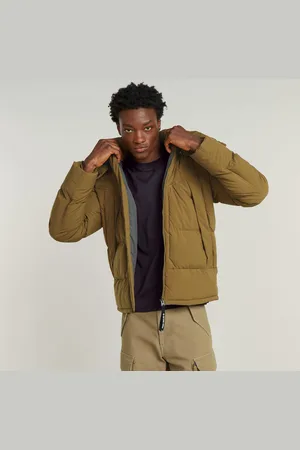 G-Star Mens G-Star RAW G- Whistler Padded Hooded Jacket 2.0 - - Size Large