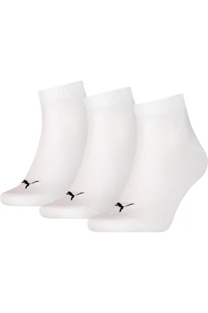 PUMA 3-Pack Mens Shoe Liner Socks - Size UK 2.5-5