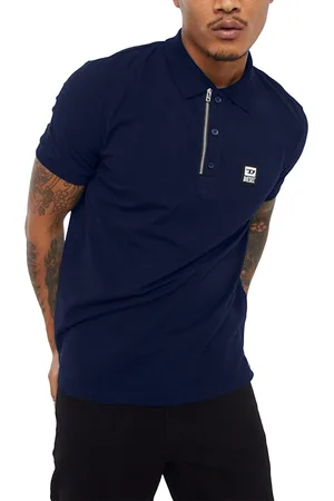 Diesel T-HARRY Mens Polo T Shirt Summer Cotton Tee - - Size Small
