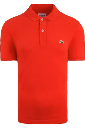 Lacoste L1212 Mens Polo T Shirts Classic Golf Tee - Cotton - Size Large