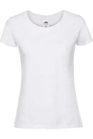 Fruit Of The Loom Womens/Ladies Fit Ringspun Premium Tshirt Cotton - Size 2XL