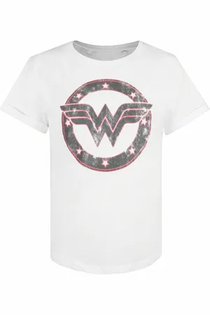 DC Comics Originals Wonder Woman Emblem Womens T-Shirt - Size Large