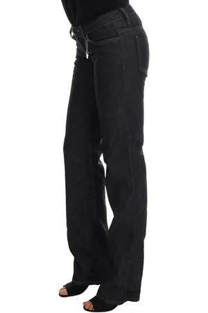 Costume National WoMens Dark Cotton Classic Fit Jeans - Size 26 (Waist)