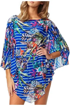 Moontide Womens Mesh Kaftan - Polyamide - Size Small