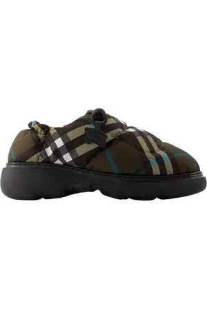 Burberry Womens Pillow Low Mules - - Nylon - Multicolor - - Size EU 36