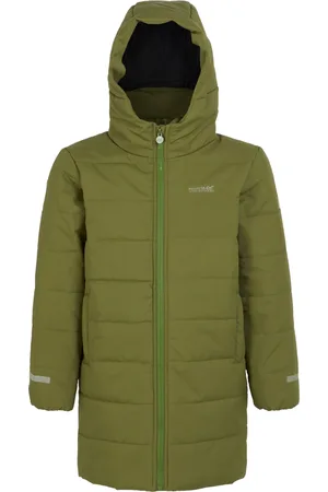 Regatta Kids Unisex Childrens/Kids Lakiver Quilted Jacket (Nephrite /Black) - Size 14Y