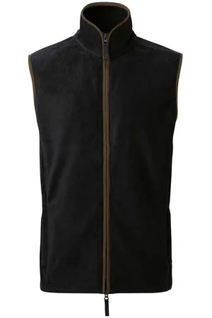 Premier Mens Artisan Fleece Oversized Gilet ( /Brown) - Size Small
