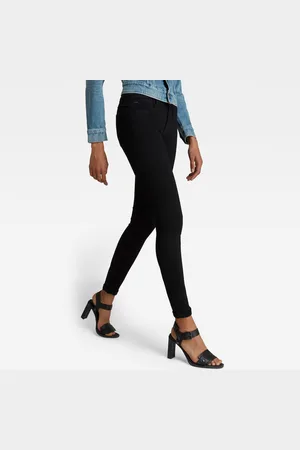 G-Star Womens G-Star RAW Lynn Super Skinny Jeans - Cotton - Size 24W/34L