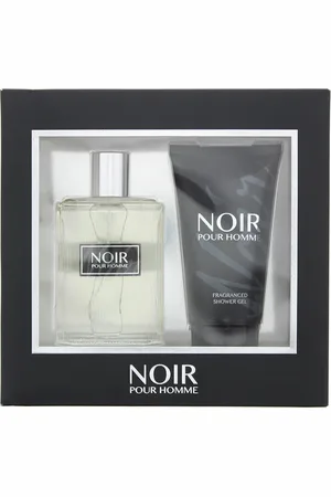 PRISM Mens Noir Pour Homme Eau De Toilette 100ml + Shower Gel 150ml Gift Set - One Size