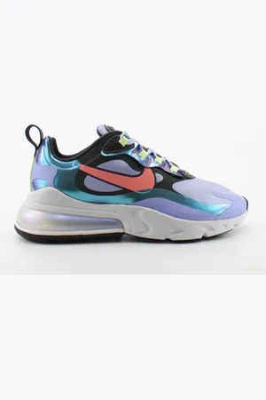 Nike Air Max 270 React Textile Womens Lace Up Trainers CU4818 001 - Size UK 3.5
