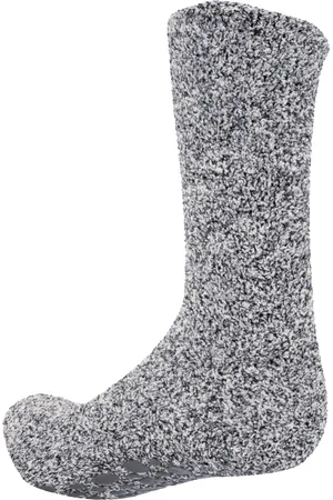 Floso Mens Warm Slipper Socks With Rubber Non Slip Grip - Size UK 7-11