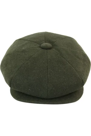 Infinity Mens Peaky Blinders Newsboy 8 Panel Hat - Wool - Size Small