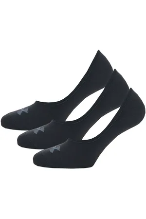 Under Armour Mens UA Essential 3-Pack LOLO Liner Socks in - Size UK 2.5