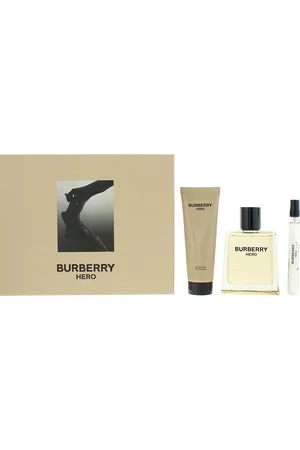 Burberry Mens Hero For Men Eau De Toilette 100ml, Shower Gel 75ml + Eau De 10ml - One Size