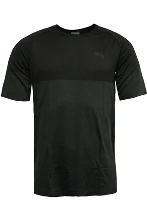 PUMA Mens Pace evoKnit Fitness Training T-Shirt Top Grey 575037 01 RW83 - Size Small