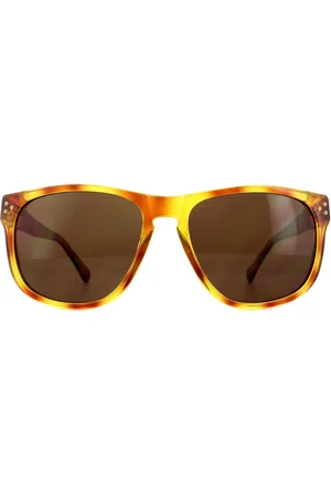 Guess Rectangle Mens Blonde Havana Gradient Sunglasses - One Size
