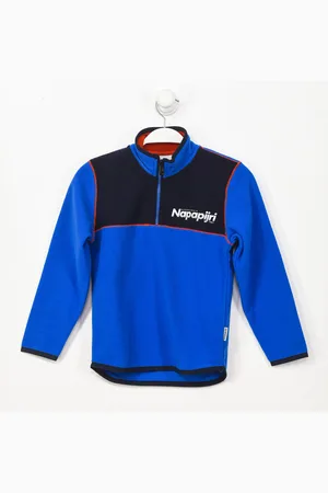 Napapijri Boys K TAU fleece sweatshirt with high neck and inner lining GA4EPO boy - - Size 8Y