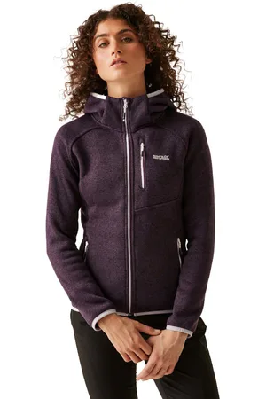 Regatta Womens Hood Newhill Full Zip Hooded Fleece Jacket - - Size 16 UK