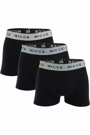 Nicce London Mens Caleb 3 Pack Boxer Shorts in - Size 2XL