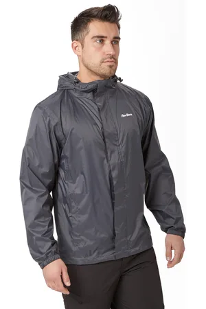 Peter Storm Mens Waterproof, Lightweight & Packable Jacket with Adjustable Hood, Raincoat - Polyamide - Size X-Large