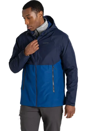 Craghoppers Mens Sebastian Waterproof Jacket ( Navy) - Size Small